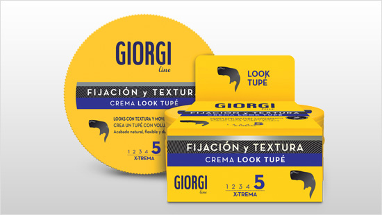 La nueva Crema Look Tupé de Giorgi gracias a su fórmula con Tecnología Mineral permite...