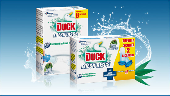 Duck Fresh Discs con Agenti Candeggianti è l'ultima innovazione di Duck…