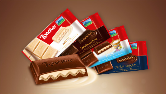Dall‘esperienza Loacker nasce il Cioccolato Loacker: cioccolato, crema e wafer…