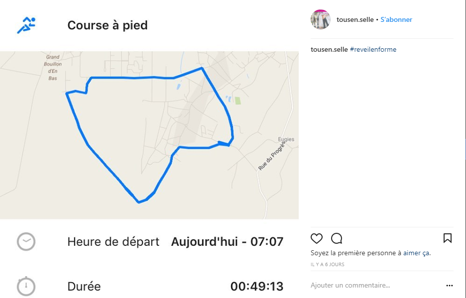 ... alors que trnder Kally000 se réveille en pleine forme et prête à courir !