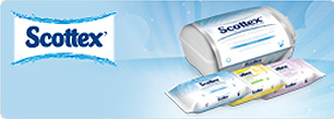 Scottex papier humide