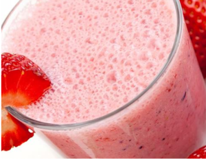 shake aux fraises