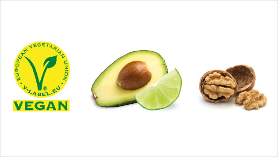 Deze variant is, net zoals de andere varianten Becel Bio en Becel met walnootolie, namelijk rijk aan omega 3 en 6. Ze zijn 100% plantaardig, lactosevrij en bevatten geen dierlijke ingrediënten en kunstmatige kleur- en smaakstoffen.