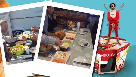 Dippers in overvloed met Emmi All-in-one Fondue! 