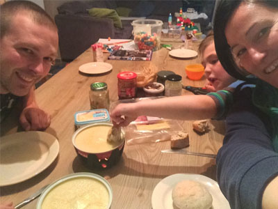 … onze favoriete dippers ontdekt en Emmi bekend gemaakt bij onze vrienden en familie. 