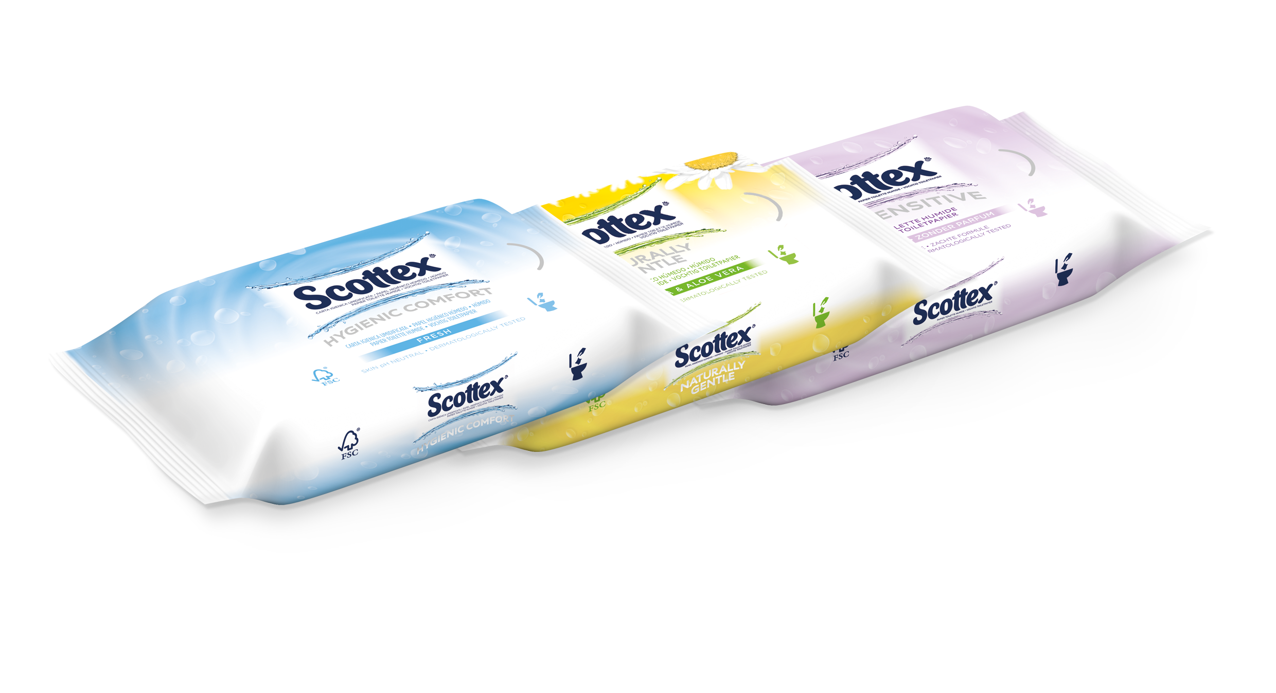 97% zou Scottex vochtig toiletpapier aanraden bij vrienden en kennissen.