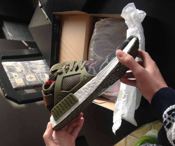 Een nieuw paar schoenen...