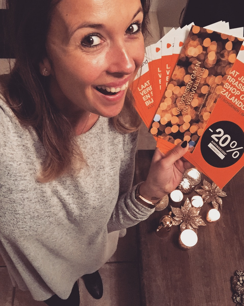 Een blij gezicht van mezelf!