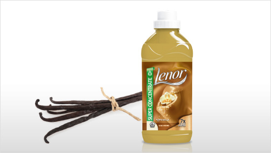 Vůně Lenor Gold Orchid je vyrobena ze smyslné vanilky a …