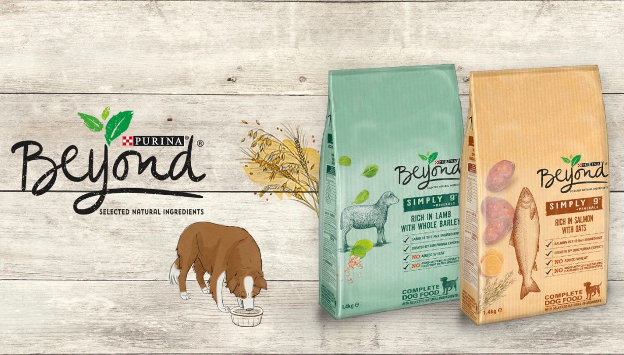 Nové superprémiové suché krmivo Beyond obsahuje vybrané přírodní suroviny a poskytuje psům kompletní výživu