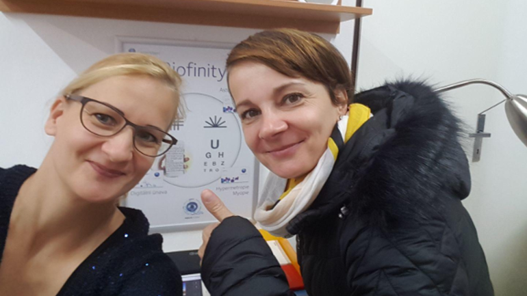 ... a návštěvy optik.