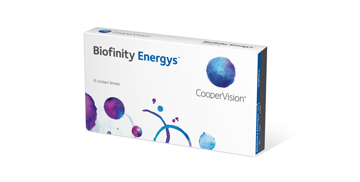 Nové kontaktní čočky Biofinity Energys byly vyvinuté speciálně s ohledem na dnešní styl života.