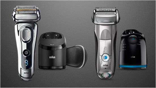 Elektrické holicí strojky Braun Series 7 i Braun Series 9 pro to nejjemnější oholení od značky Braun