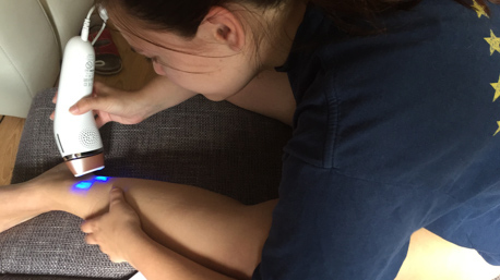 A samozřejmě nezbytná zkouška "na vlastní kůži"...