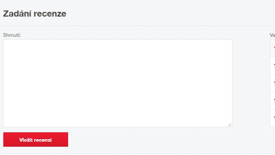 Sepište vaše zkušenosti s produktem a klikněte na "vložit recenzi". Vaše recenze je ihned viditelná!