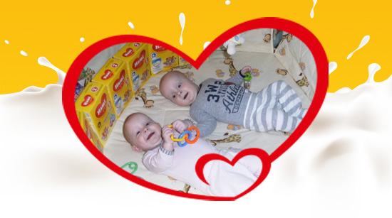 S mléky Hami od narození až do batolecího věku. Vždyť jen miminko se spokojeným bříškem může zkoumat a objevovat svět každý den!