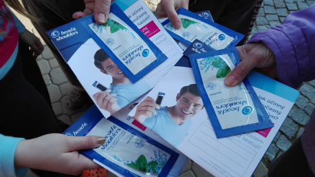 předáváme vzorečky ...