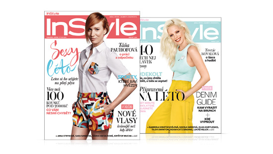 InStyle je lifestylový časopis, který nabízí inspiraci a zdokonaluje individuální styl čtenářek.