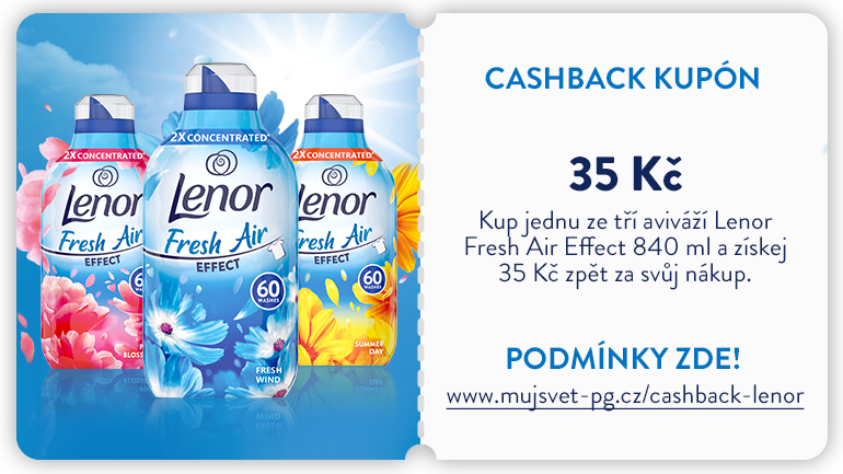 Lenor Fresh Air kupon