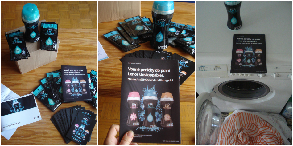 trnd-participantka rari si svůj balíček vybalila...prostudovala průvodce a vrhla se na praní!