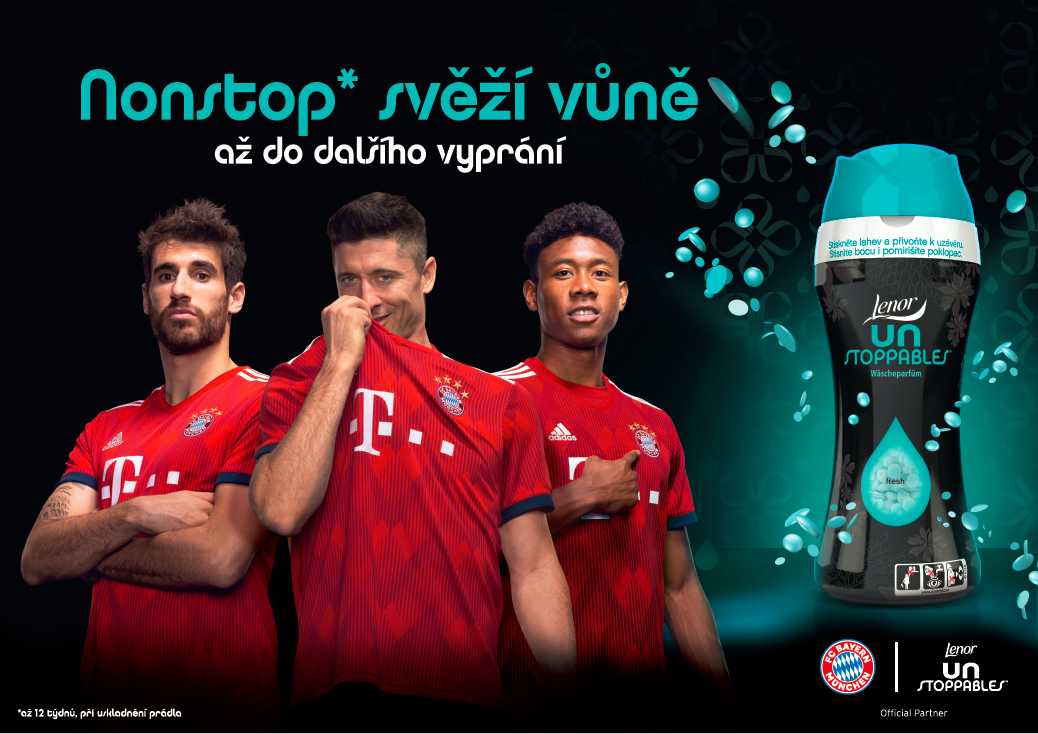 Lenor Unstoppables a FC Bayern Mnichov