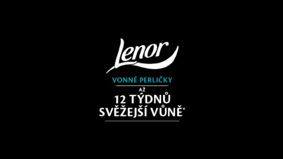... protože perličky Lenor Unstoppables propůjčují uskladněnému prádlu až 12 týdnů svěží vůně! Je na čase dopřát našemu prádlu trochu extra péče...