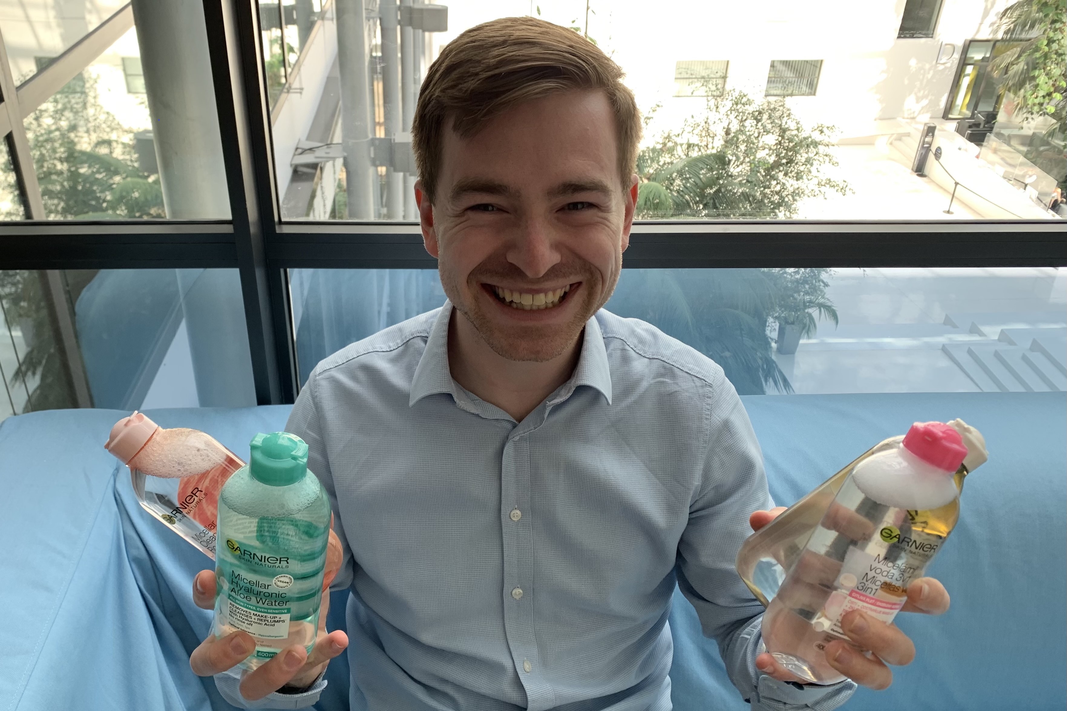 Jan Pištěk z Garnier