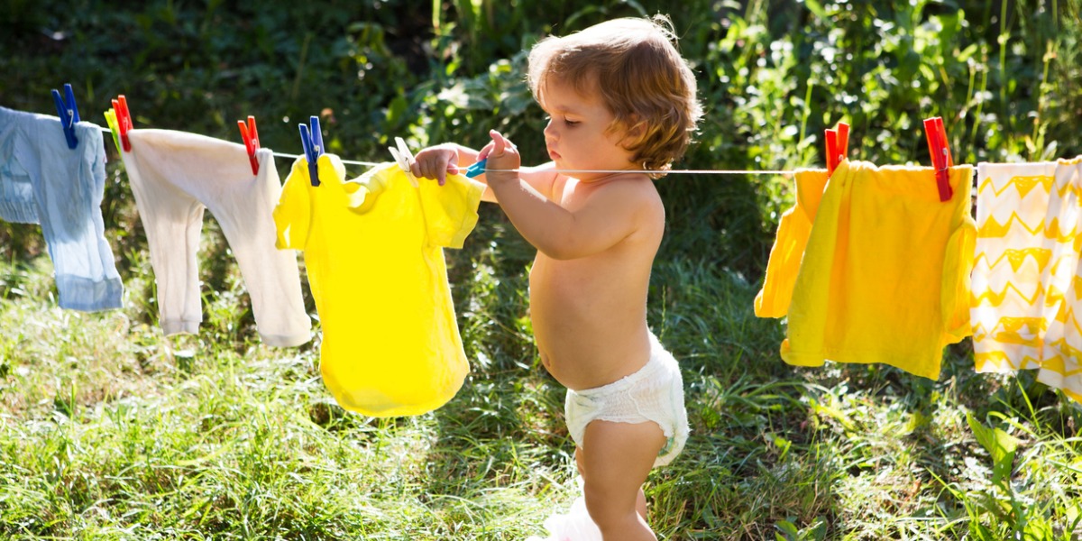 Pampers Pants vydrží vše.