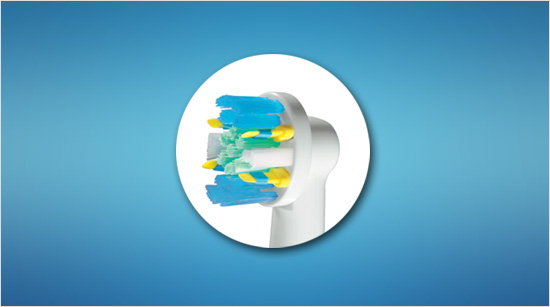 Díky vyměnitelným kartáčkovým hlavám navíc, mohou vyzkoušet výhody elektrického zubního kartáčku Oral-B také naši přátelé a známí.