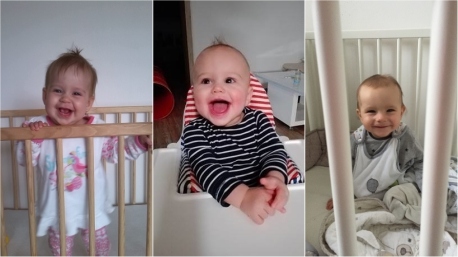 Vaše spokojená mimča po ničím nerušené noci.