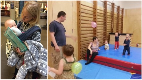 Pampers Active Baby-Dry - předávání plenek