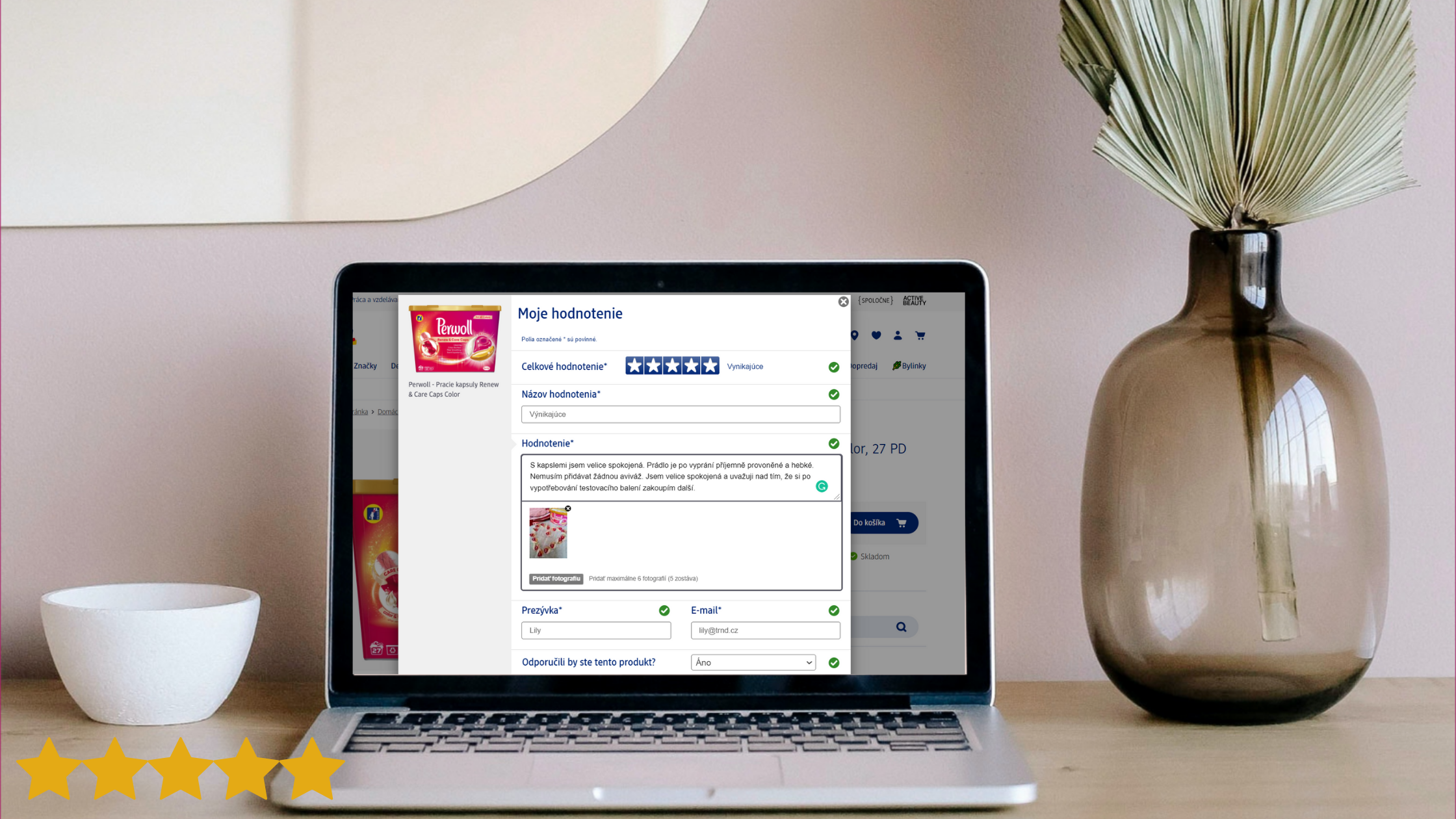 Recenze Perwoll Renew & Care Caps