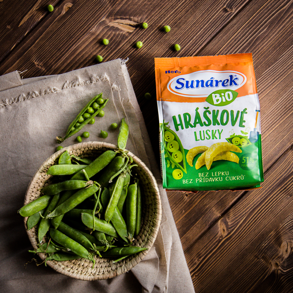 BIO Hráškové křupky