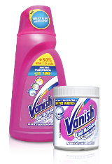 potvrdilo, že odstraňovače skvrn Vanish Oxi Action na ně dělají pozitivní dojem.