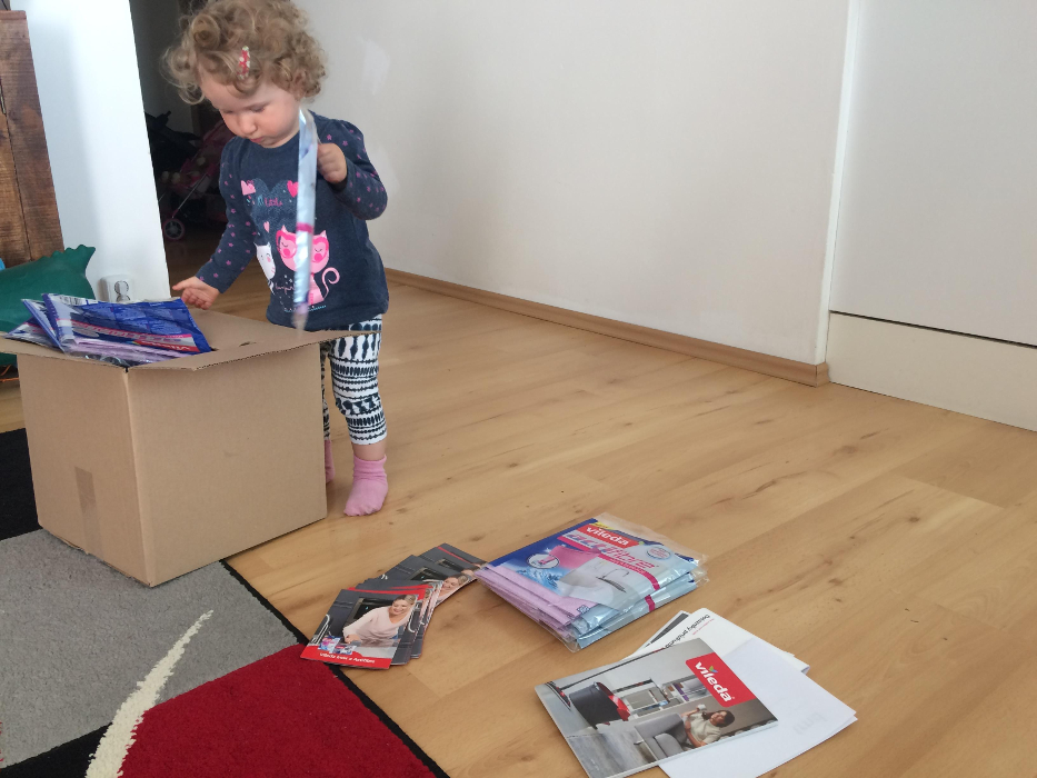 V tomto projektu jsme společně rozbalovali balíčky...