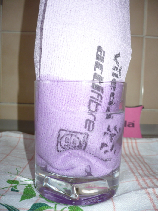 Už jste zjistili kolik tekutiny dokáže hadřík Vileda Actifibre pojmout?