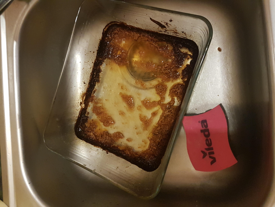 Ideální k otestování houbičky Vileda Inox