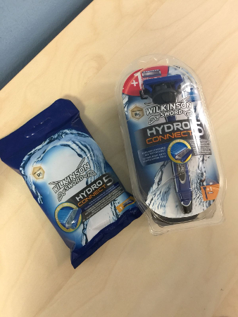 Testovací vzorek Wilkinson Sword Hydro Connect 5