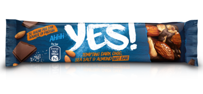 YES! Ořechy s mořskou solí, hořkou čokoládou & mandlemi