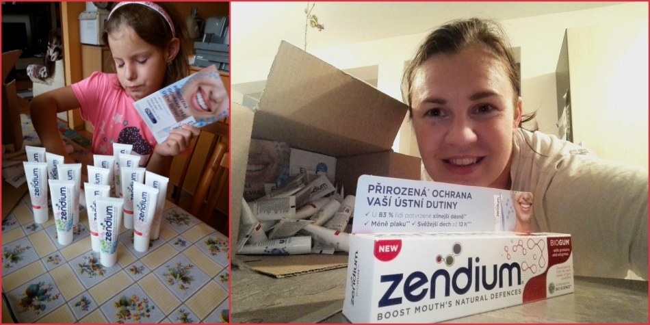 Pak následovalo rozbalení.