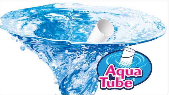 Roličku Aqua Tub®e lze snadno spláchnout do všech toalet,