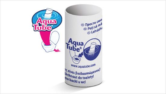 má speciální potisk, aby nedošlo k záměně se standardní roličkou.