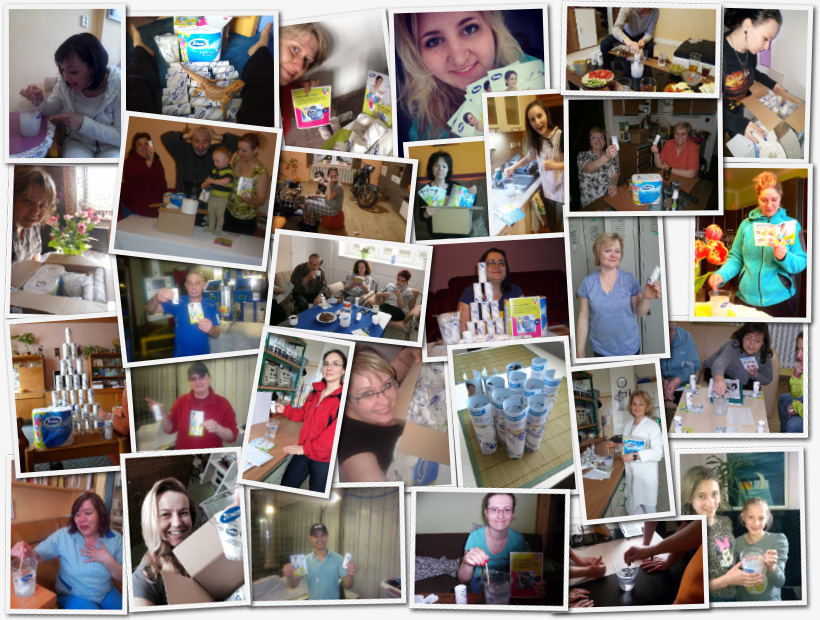 účastníci projektu Zewa Aqua Tube