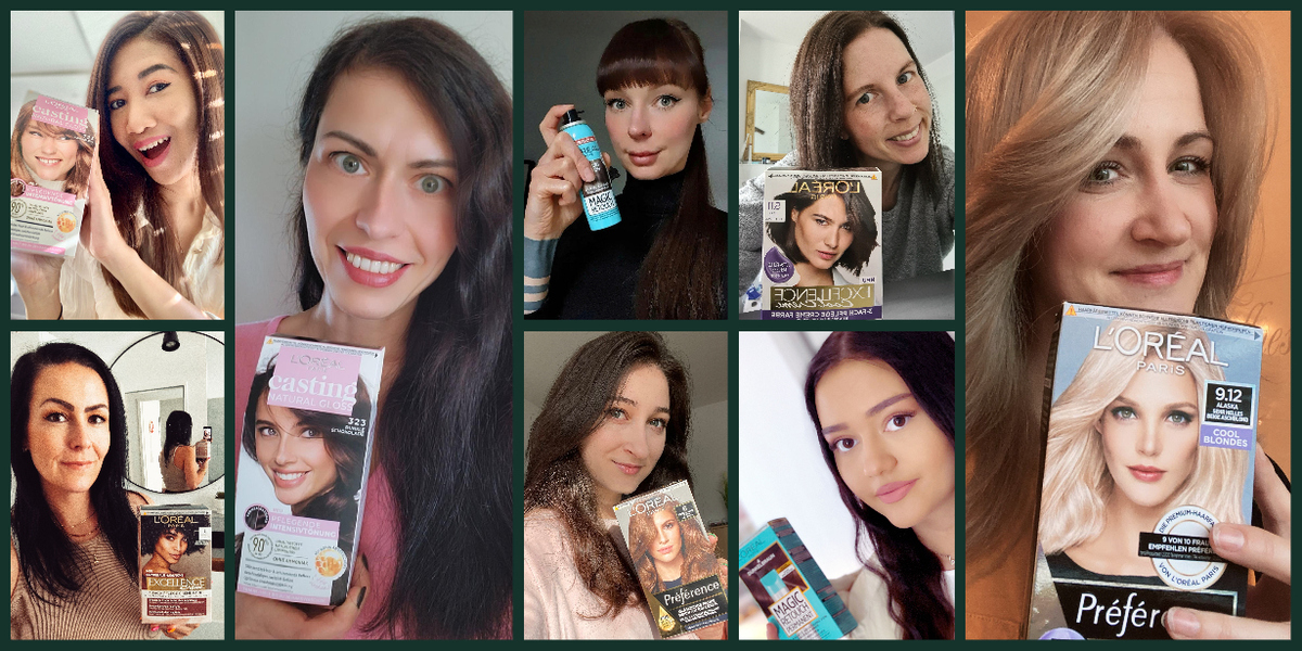 Colorationen von L'Oréal Paris