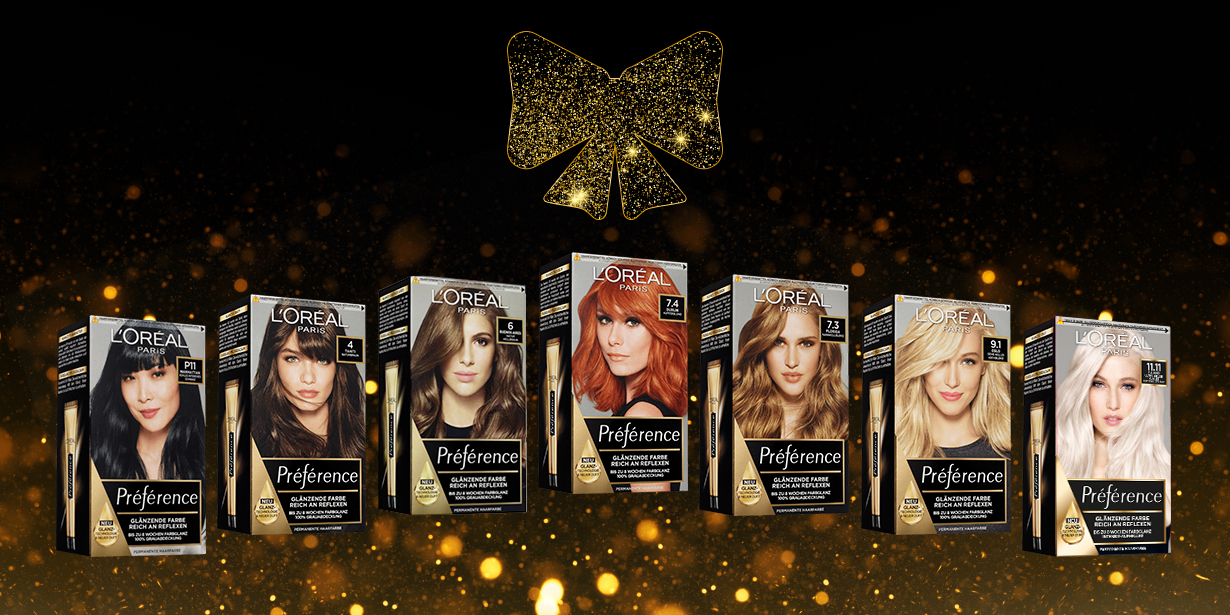 Glanzvolle Feiertage mit L'Oréal Paris