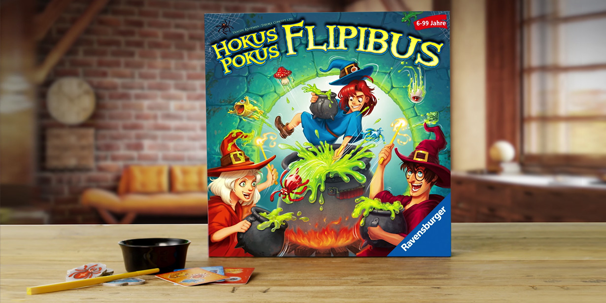 Ravensburger Hokus Flipibus im Oster-Special