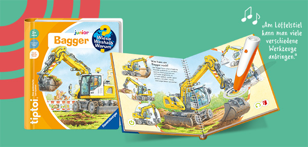 Wieso? Weshalb? Warum? junior – Bagger