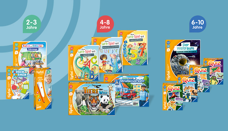 Strahlende Kinderaugen mit tiptoi®