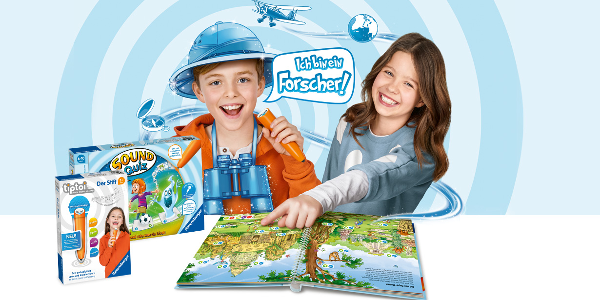 Mit tiptoi® kreative Geschichten erleben und erschaffen