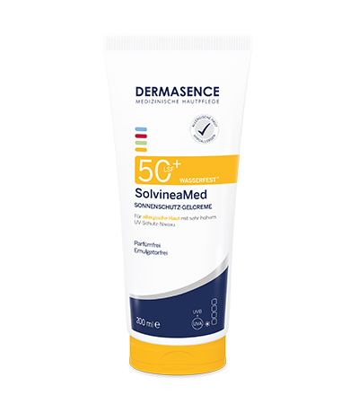 DERMASENCE SolvineaMed Sonnenschutz-Gelcreme LSF 50+